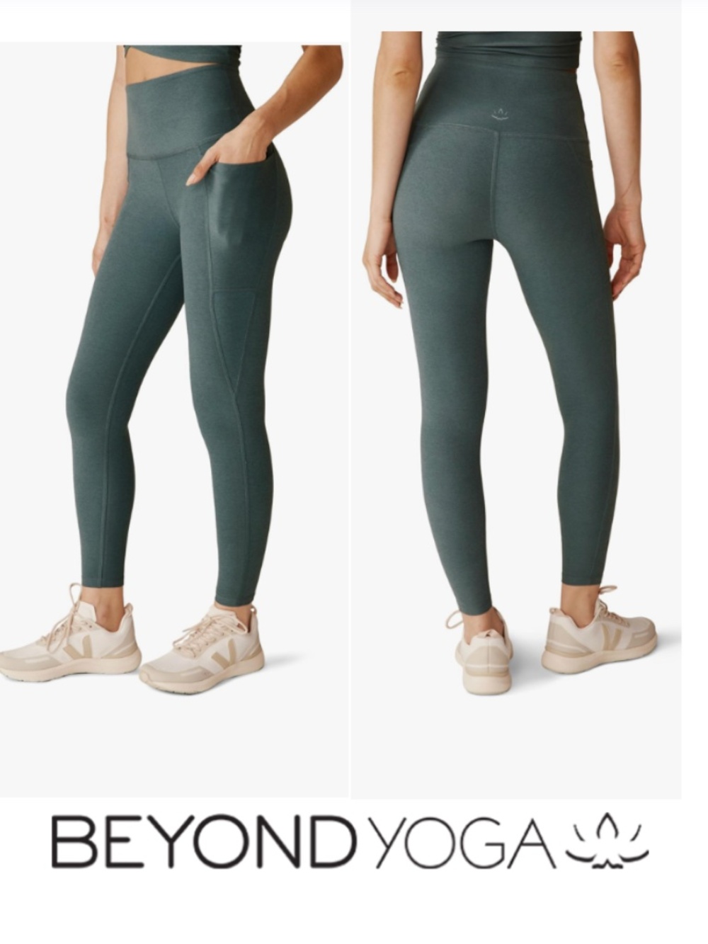NWOT Beyond Yoga Spacedye Out Of Pocket High-Waisted Midi Legging (S)